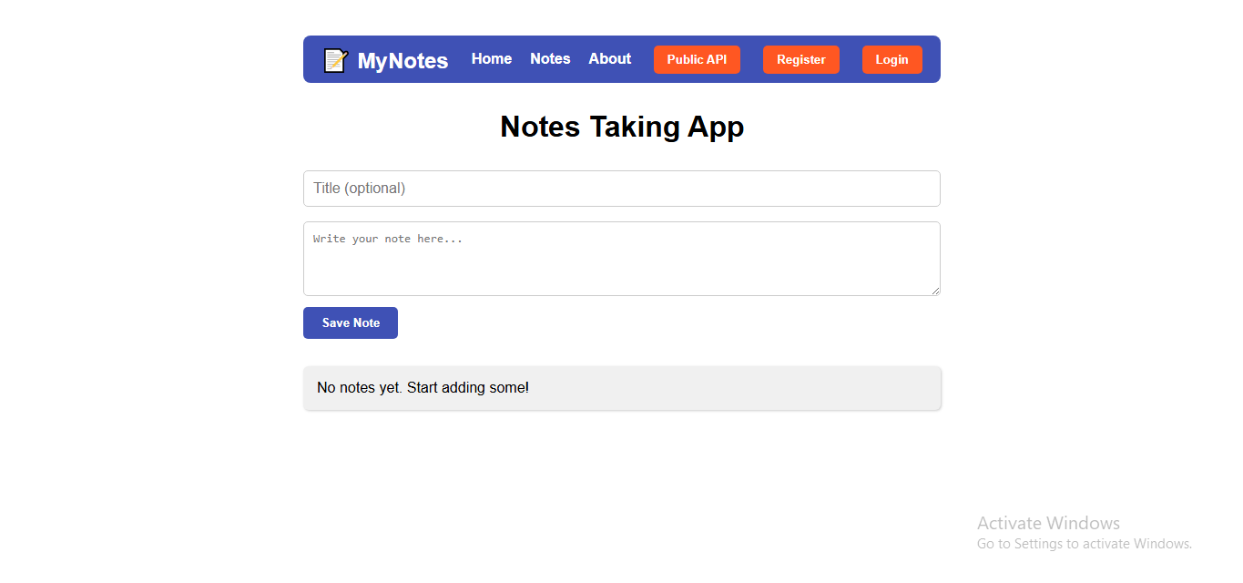 Notes App